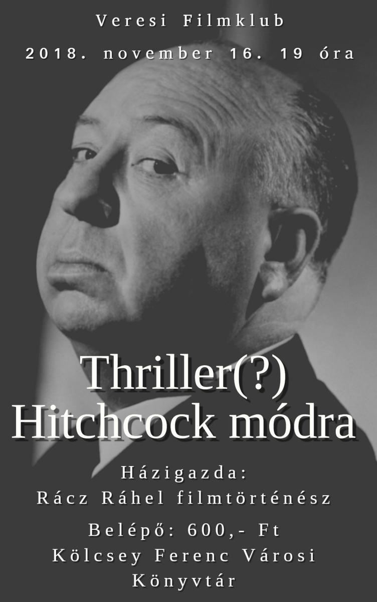 Thriller(?) Hitchcock módra