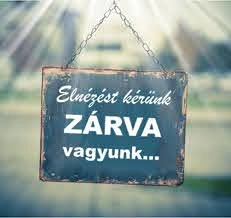 Augusztusi zárvatartás