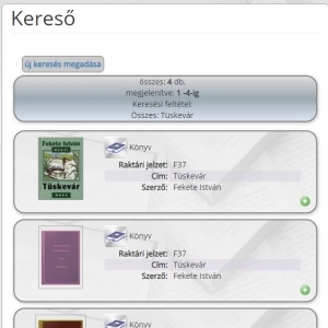 Keresés a katalógusban