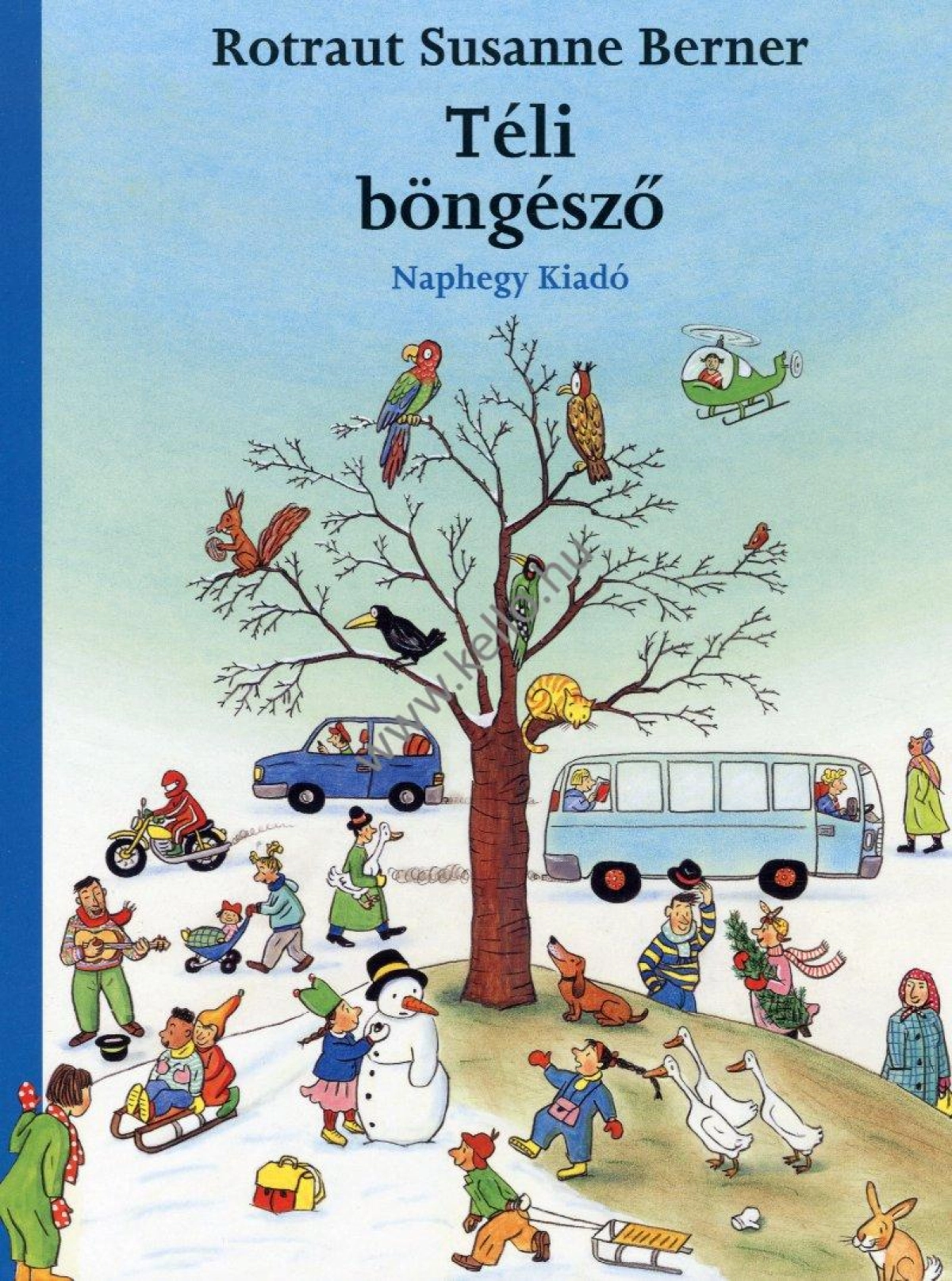 Rotraut Susanne Berner: Téli böngésző – Képkereső szófejtő