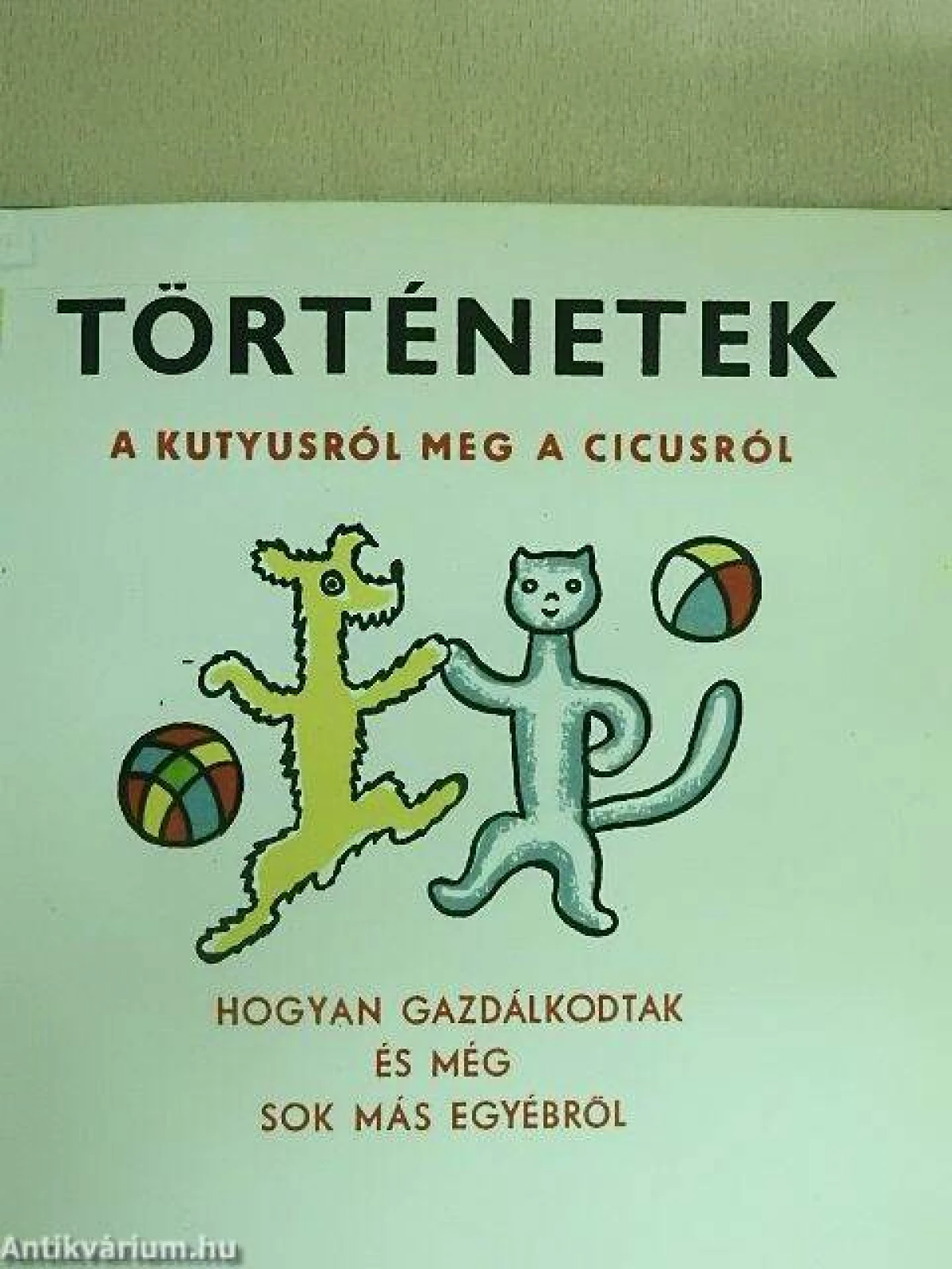 Josef Capek: Történetek a kutyusról meg a cicusról